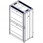 Серверный шкаф Systeme Electric Uniprom 42U-750/1200 UR3350