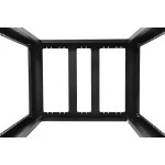 Монтажная стойка ЦМО стойка телекоммуникационная серверная 33U глубина 750 мм СТК-С-33.2.750-9005