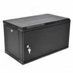 Серверный шкаф ЦМО ЭКОНОМ 9U (600x350) дверь металл, цвет черный ШРН-Э-9.350.1-9005