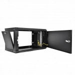 Серверный шкаф ЦМО ЭКОНОМ 9U (600x350) дверь металл, цвет черный ШРН-Э-9.350.1-9005