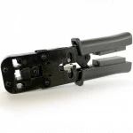 Инструмент для монтажа СКС WRline Инструмент обжимной Кримпер 3 В 1 для RJ-45, RJ-11/12 с тестером WR-022