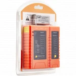 Инструмент для монтажа СКС LANMASTER Тестер витой пары LAN-TST-WRM-310-POE