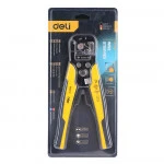 Инструмент для монтажа СКС deli Инструмент многофункциональный для зачистки проводов DL2018