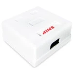 Сетевая розетка SHIP 2-port RJ-45 Cat.5e A170