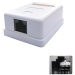 Сетевая розетка SHIP 1-port RJ-45 UTP Cat.6 A184-1