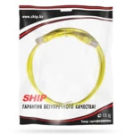 Патч-корд SHIP Патч Корд S3025YL0100-P, Cat.5e, UTP, 1 м.