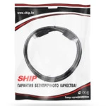 Патч-корд SHIP Патч Корд S6025BK0100-P, Cat.6, UTP, 1 м.