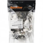 Коннектор Hyperline Коннектор RJ-45(8P8C) под витую пару категория 5e (100 шт) PLUG-8P8C-U-C5-SH-100