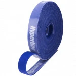 Аксессуар для кабельных сетей Hyperline Лента (липучка) в рулоне ширина 16 мм длина 5м синяя WASNR-5x16-BL