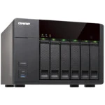 Дисковая системы хранения данных СХД Qnap Сетевой RAID-накопитель, 6 отсеков для HDD, HDMI-порт. Intel Celeron J1800 2,41 ГГц , 1ГБ. TS-651 (Tower)