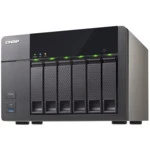 Дисковая системы хранения данных СХД Qnap Сетевой RAID-накопитель, 6 отсеков для HDD, HDMI-порт. Intel Celeron J1800 2,41 ГГц , 1ГБ. TS-651 (Tower)