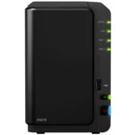 Дисковая системы хранения данных СХД Synology NAS-сервер DS216 2xHDD (Tower)