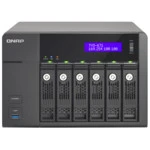 Дисковая системы хранения данных СХД Qnap Сетевой RAID-накопитель, 6 отсека для HDD, HDMI-порт.  TVS-671-i5-8G (Tower)
