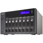 Дисковая системы хранения данных СХД Qnap Сетевой RAID-накопитель, 8 отсеков для HDD, HDMI-порт. TVS-871-i3-4G (Tower)