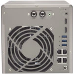 Дисковая системы хранения данных СХД Qnap Сетевой RAID-накопитель, 4 отсека для HDD, HDMI-порт. Четырехъядерный Intel Celeron N3150 1,6 ГГц TS-453A-4G (Tower)
