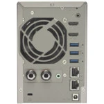 Дисковая системы хранения данных СХД Qnap Сетевой RAID-накопитель, 2 отсека для HDD, HDMI-порт. Четырехъядерный Celeron N3150 1,6 ГГц TS-253A-4G (Tower)