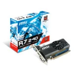 Видеокарта MSI Radeon R7 240 2GD3 LP R7 240 2GD3 LP 64 (2 ГБ)