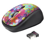 Мышь Trust Yvi Wireless Mouse - Flower Power