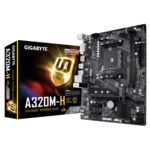 Материнская плата Gigabyte GA-A320M-H V1.1 (Micro-ATX, AMD AM4)