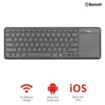 Клавиатура Trust Mida Wireless Bluetooth Keyboard with XL touchpad 22573