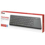 Клавиатура Trust Mida Wireless Bluetooth Keyboard with XL touchpad 22573