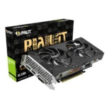 Видеокарта Palit GTX1660Ti DUAL OC 6G GTX1660TiDUALOC6G (6 ГБ)