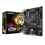 Материнская плата Gigabyte GA-A320M-S2H V2 GA-A320M-S2HV2 (Micro-ATX, AMD AM4)