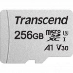 Флеш (Flash) карты Transcend microSDXC 256Gb Class 10 UHS-I 300S + SD adapter TS256GUSD300S-A (256 ГБ)