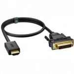 Кабель интерфейсный Greenconnect GCR-HD2DVI1-7.5m (HDMI - DVI)