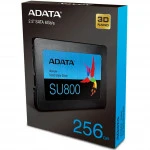 Жесткий диск A-Data Ultimate SU800 Client SSD 256 ГБ ASU800SS-256GT-C SSD (твердотельные), 256 ГБ, 2.5 дюйма, SATA