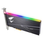 Внутренний накопитель Gigabyte AORUS RGB AIC NVMe GP-ASACNE2512GTTDR (SSD (твердотельные), 512 ГБ, PCIe)