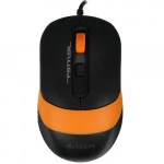 Мышь A4Tech FM10 ORANGE Бюджетные, Проводная