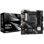 Материнская плата ASRock B450M PRO4-F Micro-ATX, AMD AM4