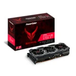 Видеокарта PowerColor AMD Radeon RX 5700 AXRX 5700 8GBD6-3DHE/OC (8 ГБ)