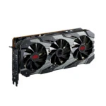 Видеокарта PowerColor AMD Radeon RX 5700 AXRX 5700 8GBD6-3DHE/OC (8 ГБ)