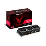 Видеокарта PowerColor AMD Radeon RX 5700XT AXRX 5700XT 8GBD6-3DHE/OC (8 ГБ)