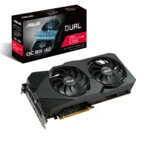 Видеокарта Asus Dual Radeon RX 5700 EVO OC edition DUAL-RX5700-O8G-EVO (8 ГБ)