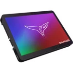 Внутренний жесткий диск Team Group T-Force Delta MAX RGB T253TM500G3C302 (SSD (твердотельные), 500 ГБ, 2.5 дюйма, SATA)