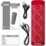 Портативная колонка Sven PS-115 SV-018627 (Красный)