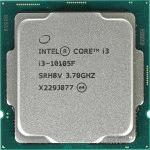 Процессор Intel Core I3-10105F OEM CM8070104291323 (4, 3.7 ГГц, 6 МБ, OEM)