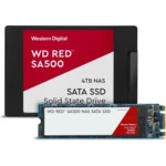 Жесткий диск Western Digital Red SA500 WDS500G1R0A SSD (твердотельные), 500 ГБ, 2.5 дюйма, SATA