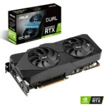 Видеокарта Asus Dual GeForce RTX 2060 SUPER EVO V2 OC Edition DUAL-RTX2060S-O8G-EVO-V2 (6 ГБ)