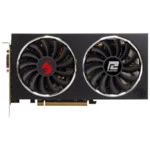 Видеокарта PowerColor Radeon RX 5500XT Red Dragon AXRX 5500XT 8GBD6-DHD/OC (8 ГБ)