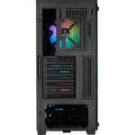 Корпус Corsair iCUE 220T RGB Airflow Tempered Glass Mid-Tower Smart Case Black CC-9011173-WW