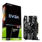 Видеокарта EVGA GeForce GTX 1660 SUPER BLACK GAMING 06G-P4-1061-KR (6 ГБ)