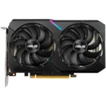 Видеокарта Asus GeForce RTX 2070 DUAL-RTX2070-O8G-MINI (8 ГБ)
