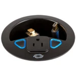 Аксессуар для кабельных сетей Crestron Connect It Cable Caddy w/Cables, No Outlet, Black Textured TT-111-B-T