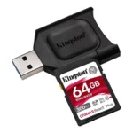 Флеш (Flash) карты Kingston Canvas React Plus MLPR2/64GB 64 ГБ