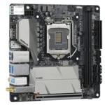 Материнская плата ASRock Z490M-ITX/AC Mini-ATX, LGA 1151