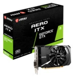 Видеокарта MSI GeForce GTX 1650 GTX 1650 D6 AERO ITX (4 ГБ)
